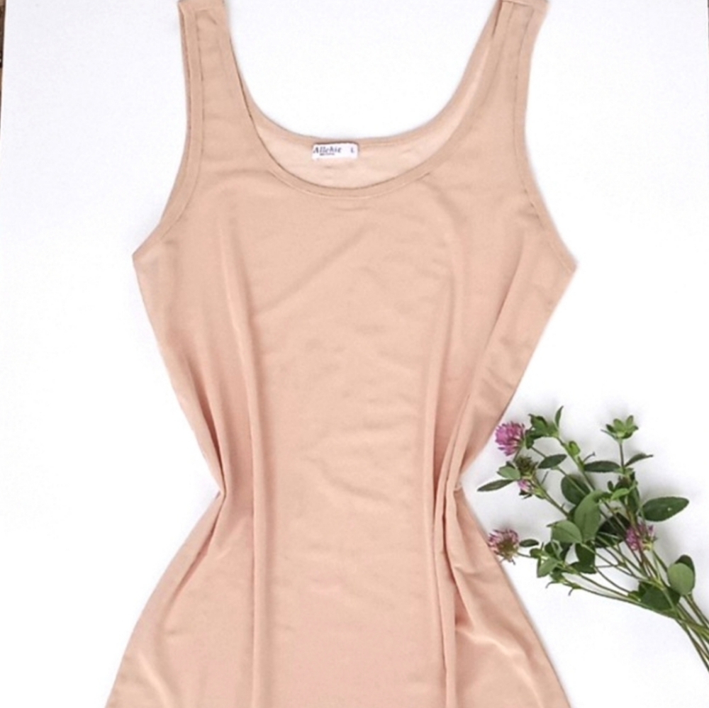 Sheer Nude Tank Top